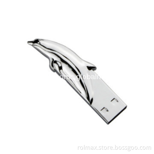 promotional dolphin metal usb flash drive 16GB